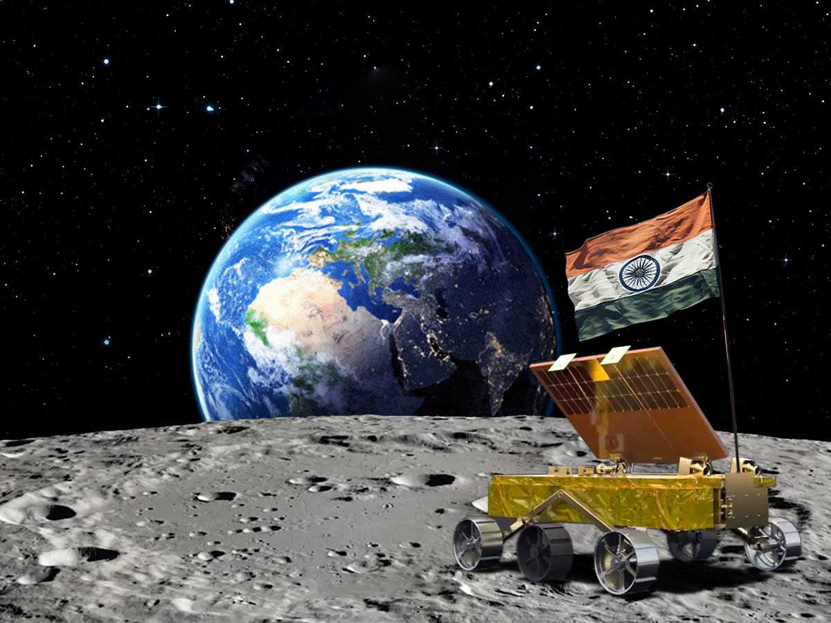 Live Streaming of the Chandrayaan 3's Moon Landing